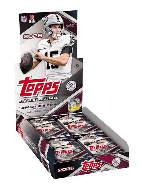 2026 Topps Flagship Football Hobby Box (Pre-Sale)