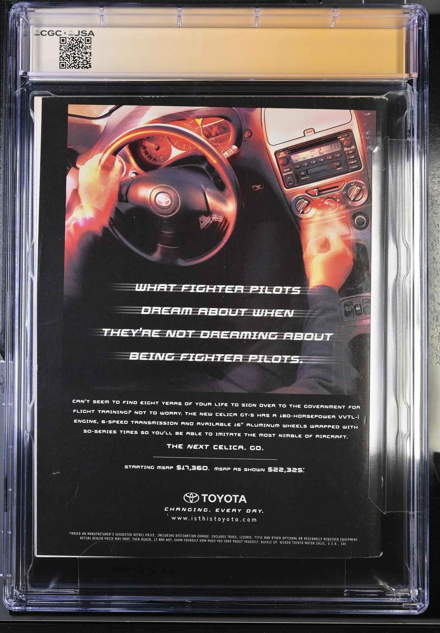 Tiger Woods CGC SIGNED Sports Illustrated August 2000 Guts and Glory JSA Certified