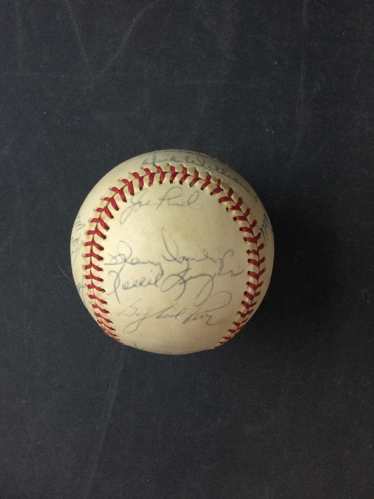 Thurman Munson Signed Baseball 1974 All-Star Spalding Baseball w/Fisk, Kaline, Weaver++