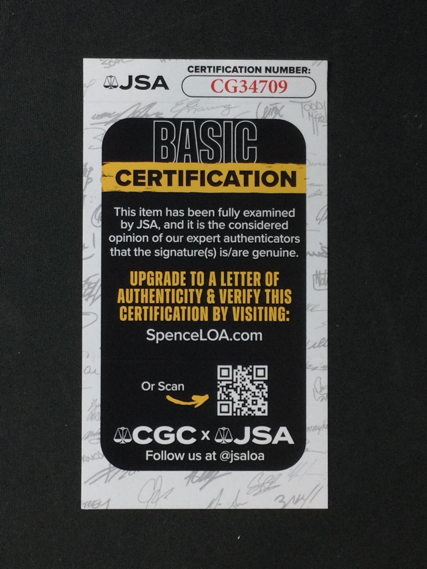 Duke Snider SIGNED Baseball Brooklyn Dodgers HOF JSA Certified