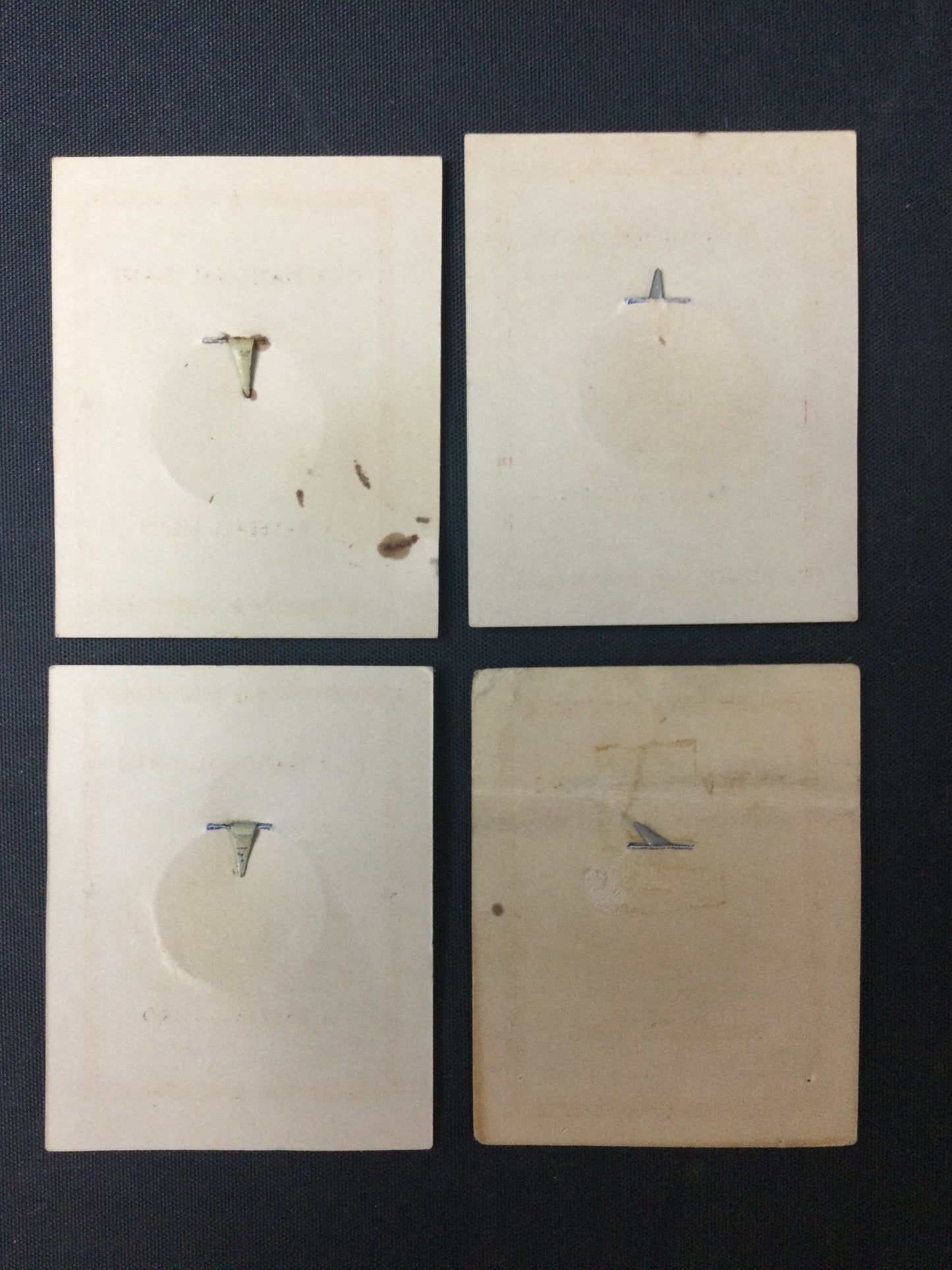 Our National Game 1938 PM8 4-Pin Lot Joe DiMaggio, Bob Feller, Jimmie Foxx, Al Simmons Yankees & More