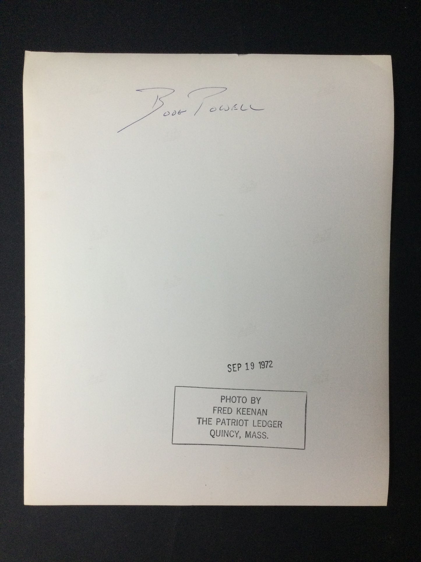 Boog Powell Baltimore Orioles Type 1 Photo from 1972 Original