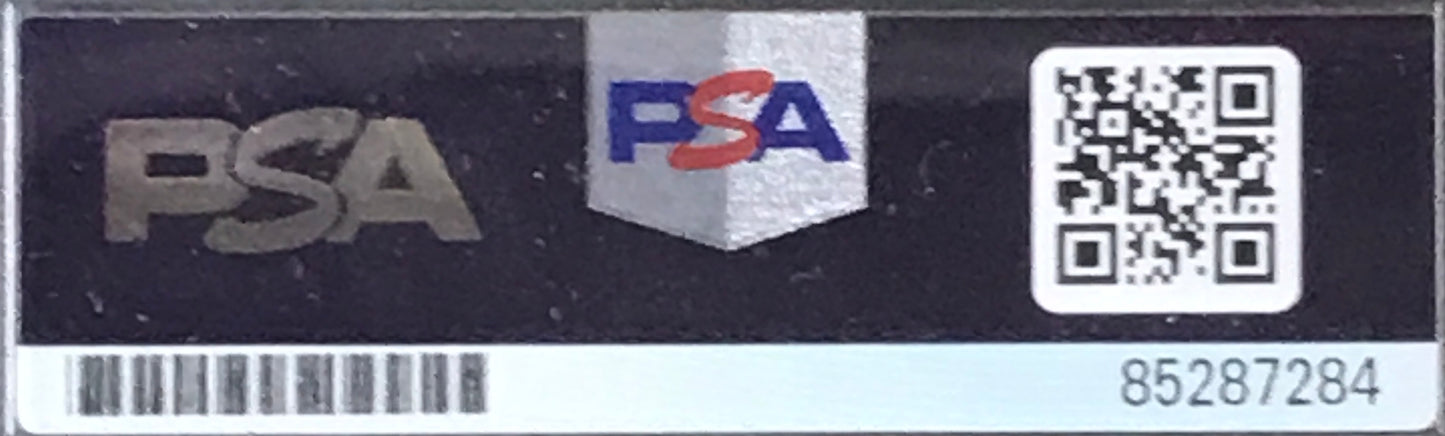 Mike Tyson SIGNED vintage 1980s vintage Photo PSA-DNA Graded 9 Auto Type 3