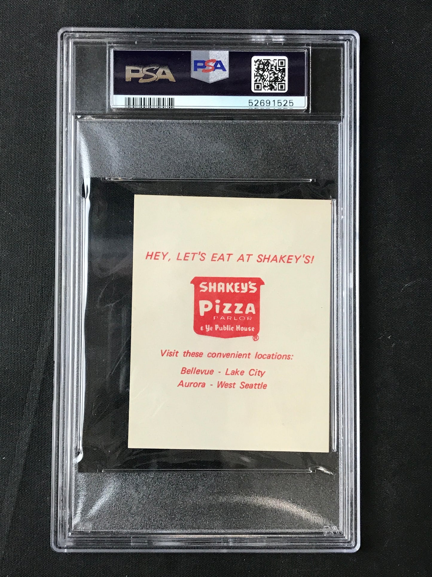 Ted Williams 1975 Shakey's Pizza PSA 5 Boston Red Sox HOF Oddball Card