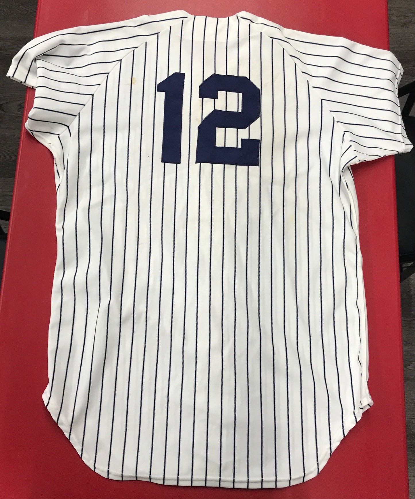 Rick "Big Daddy" Reuschel Game Worn 1981 New York Yankees Jersey #12