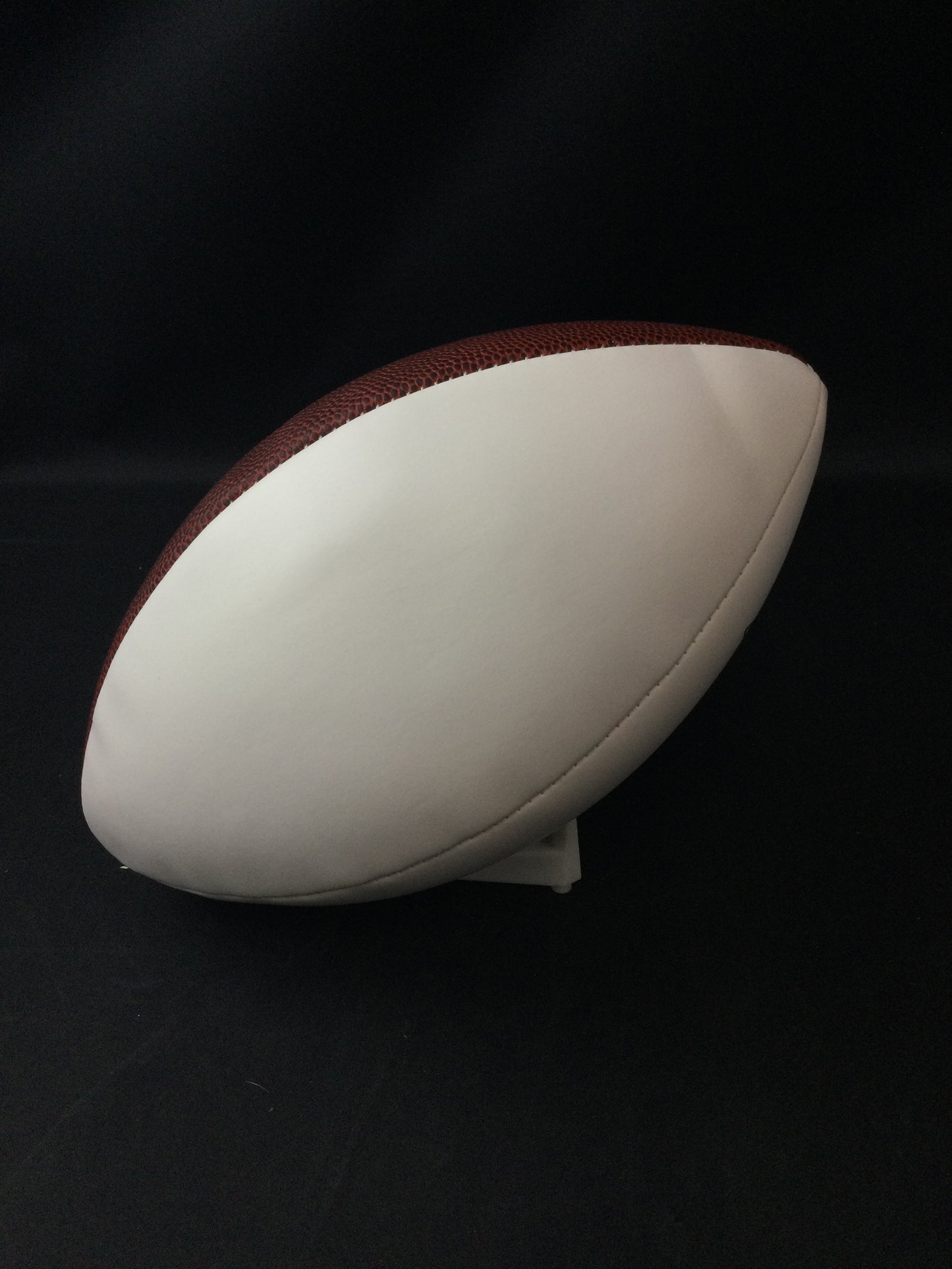 Lenny Moore Signed Football "HOF 75" Baltimore Colts, Bold Autograph JSA certified