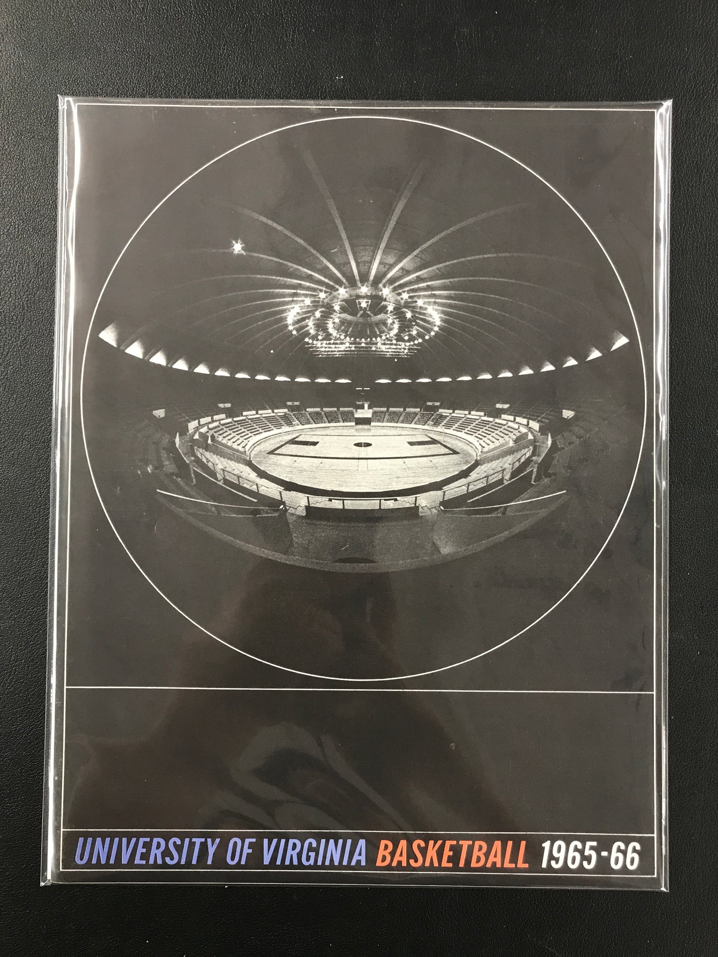 University of Virginia Basketball UVA vs. Kentucky 1965 Program with Pat Riley RARE