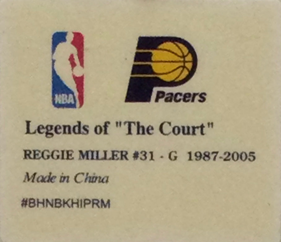 Reggie Miller Legends of the Court Indiana Pacers 1987-2005 Bobblehead Stadium Giveaway