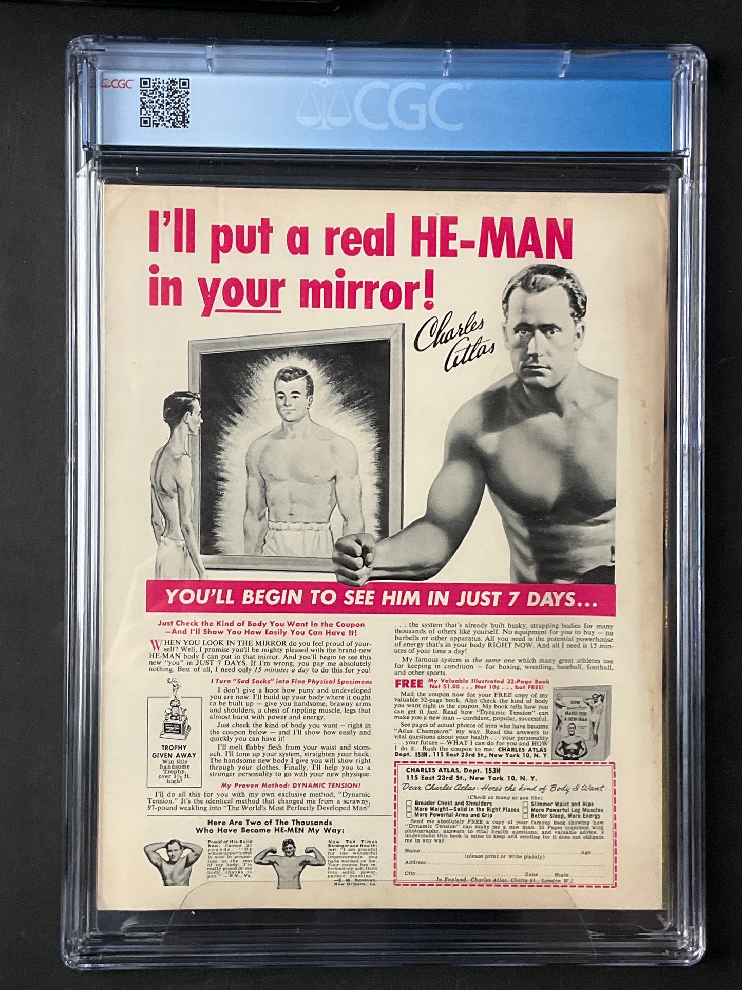 Johnny Unitas All Pro Football Magazine 1964 CGC 8.5 Highest Graded in Census Baltimore Colts