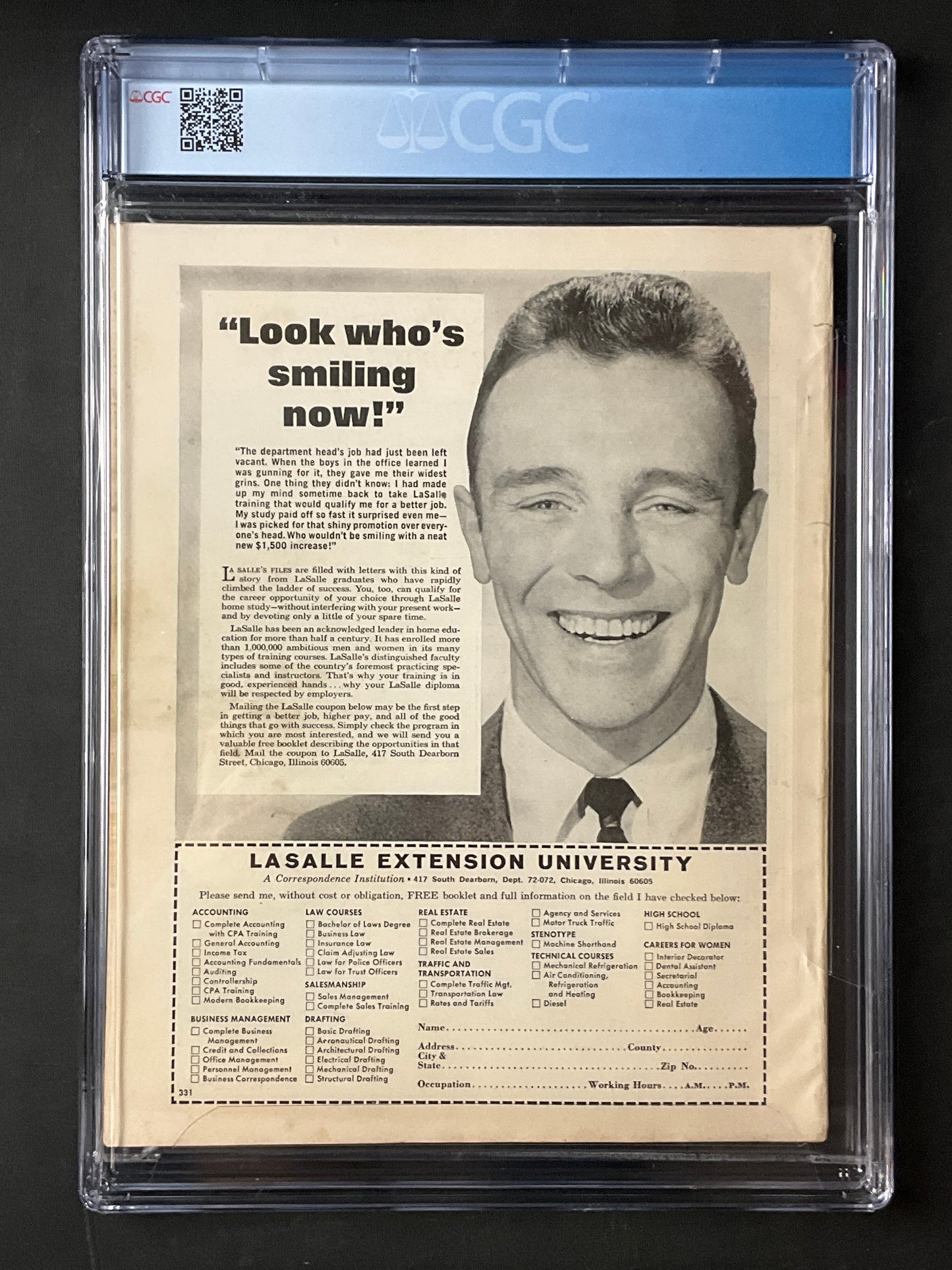 Lew Alcindor Inside Basketball Magazine from 1968 CGC 6.5 UCLA