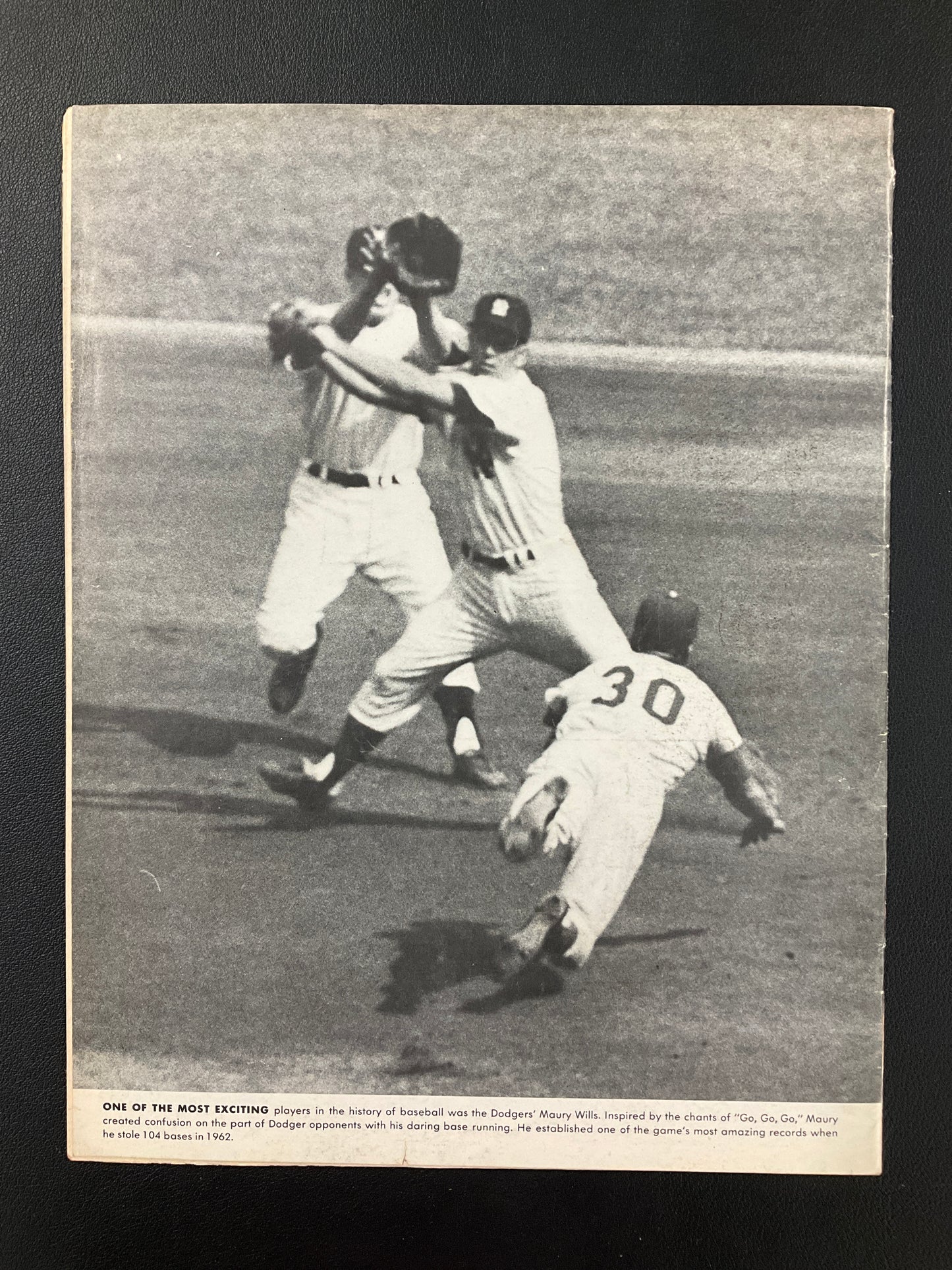 Jackie Robinson & Sandy Koufax 1972 Dodgers All Time Greats Program