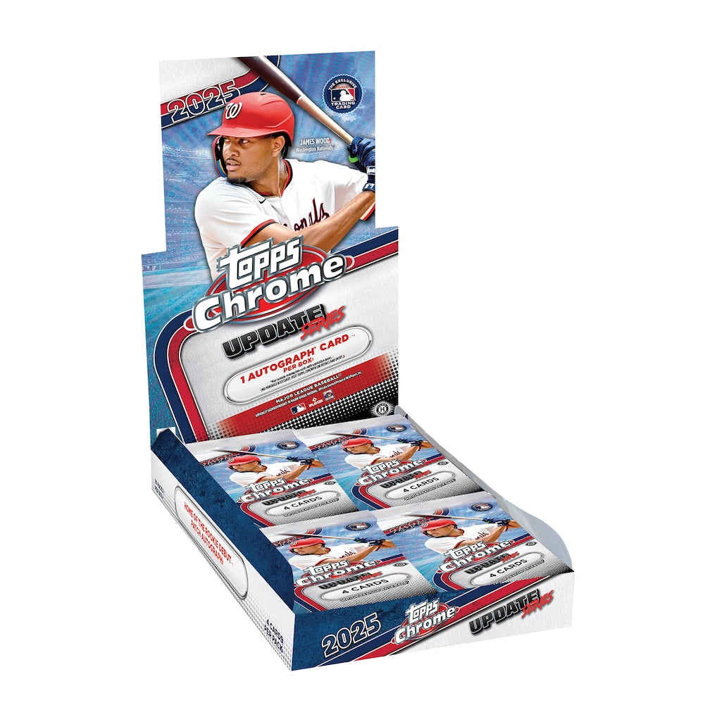 2025 Topps Chrome Update Baseball Hobby Box