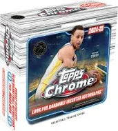 2024-25 Topps Chrome Basketball Mega Box