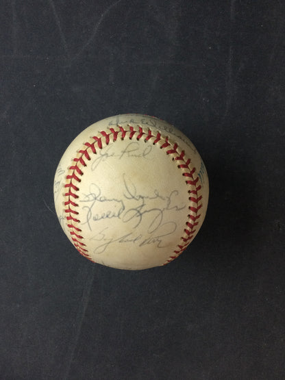 Thurman Munson Signed Baseball 1974 All-Star Spalding Baseball w/Fisk, Kaline, Weaver++