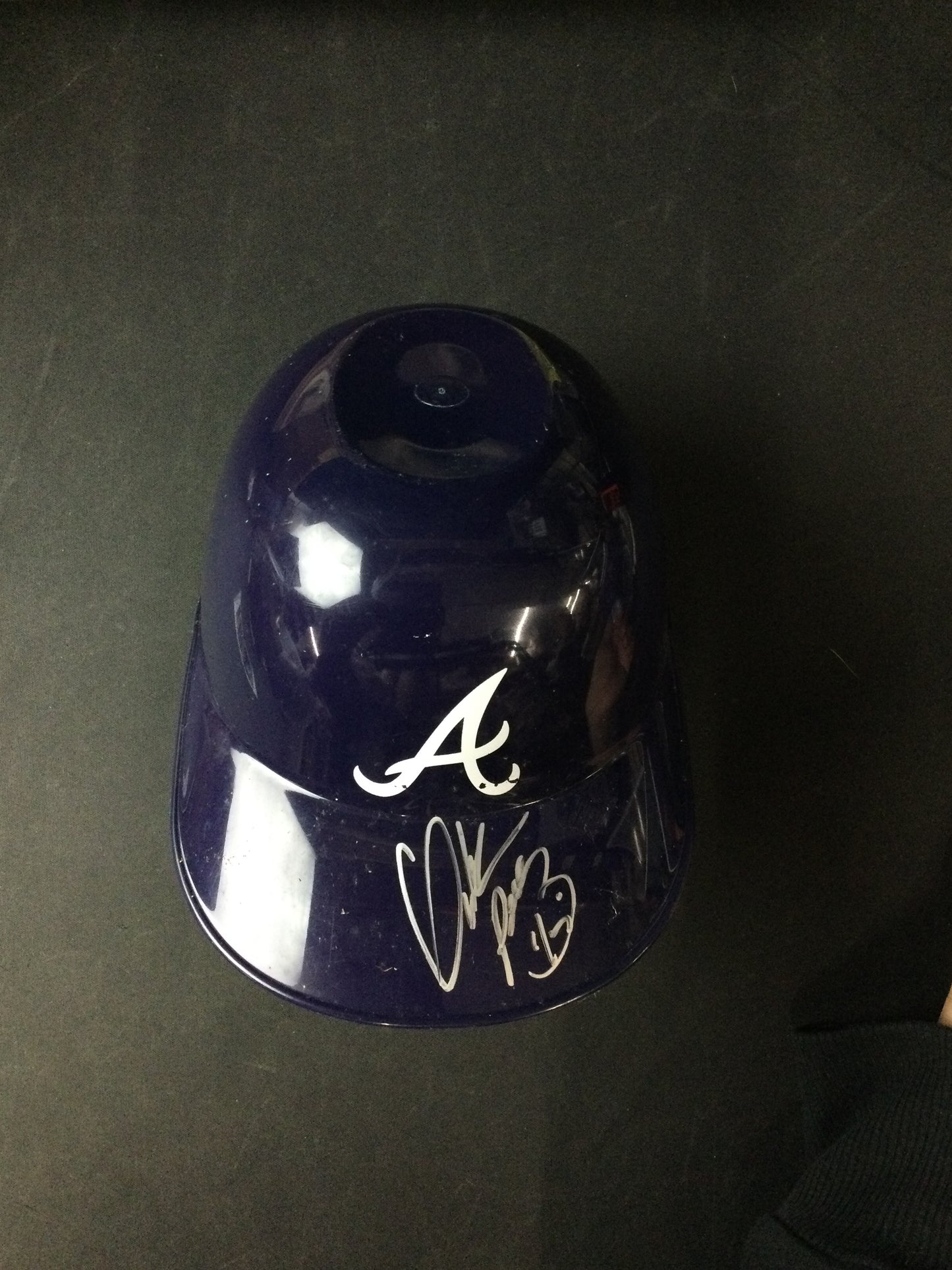Chipper Jones Signed Mini Helmet Atlanta Braves Autograph HOF JSA Cert