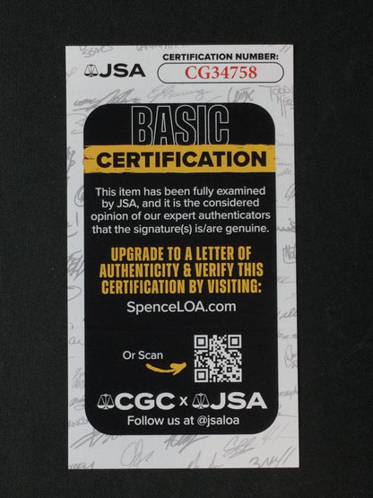 Chipper Jones Signed Mini Helmet Atlanta Braves Autograph HOF JSA Cert