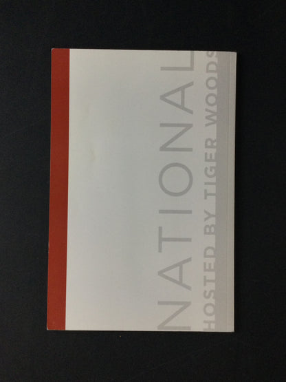 Tiger Woods SIGNED AT&T Invitational Program Guide at Congressional in 2007 JSA LOA