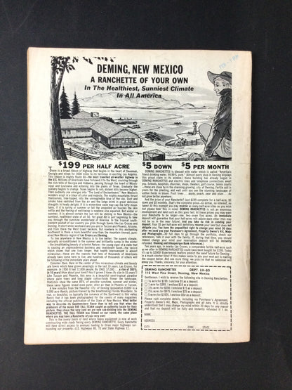 Mickey Mantle 1962 Complete Baseball Magazine New York Yankees "Will Pain End His Career?"