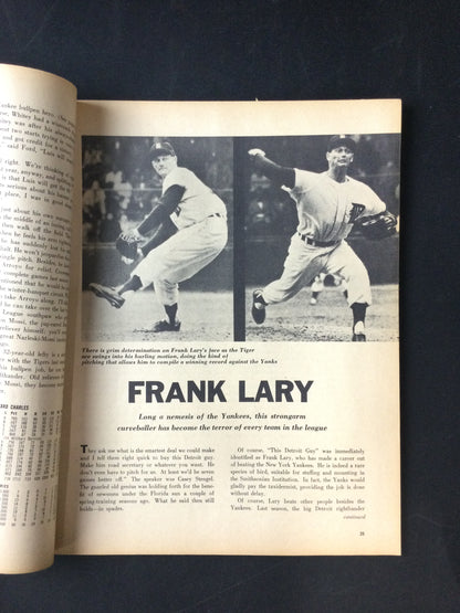 Mickey Mantle & Roger Maris 1962 Sport All Stars Magazine M&M Story New York Yankees