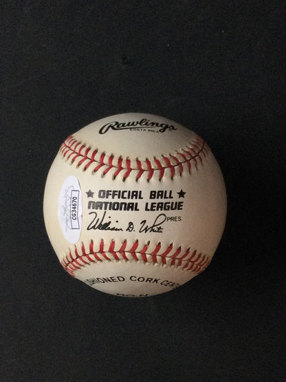 Don Sutton SIGNED Baseball Dodgers, Braves HOF JSA Certified