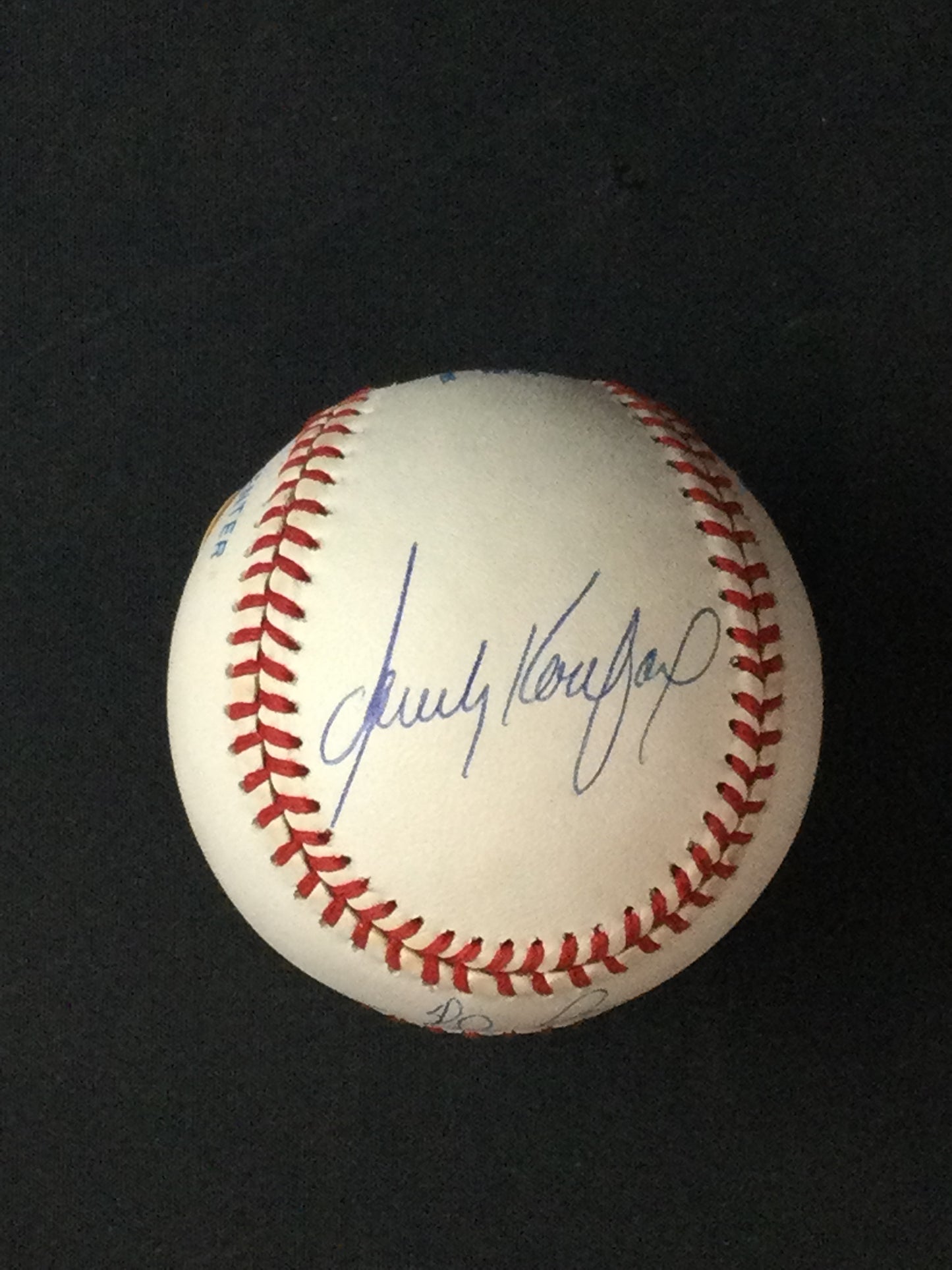 No Hit Kings SIGNED Baseball Sandy Koufax, Nolan Ryan, Bob Feller JSA LOA