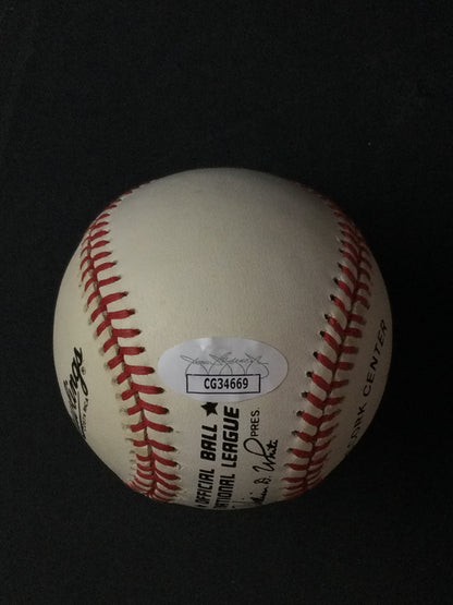 Stan Musial SIGNED Baseball St. Louis Cardinals HOF JSA Certified