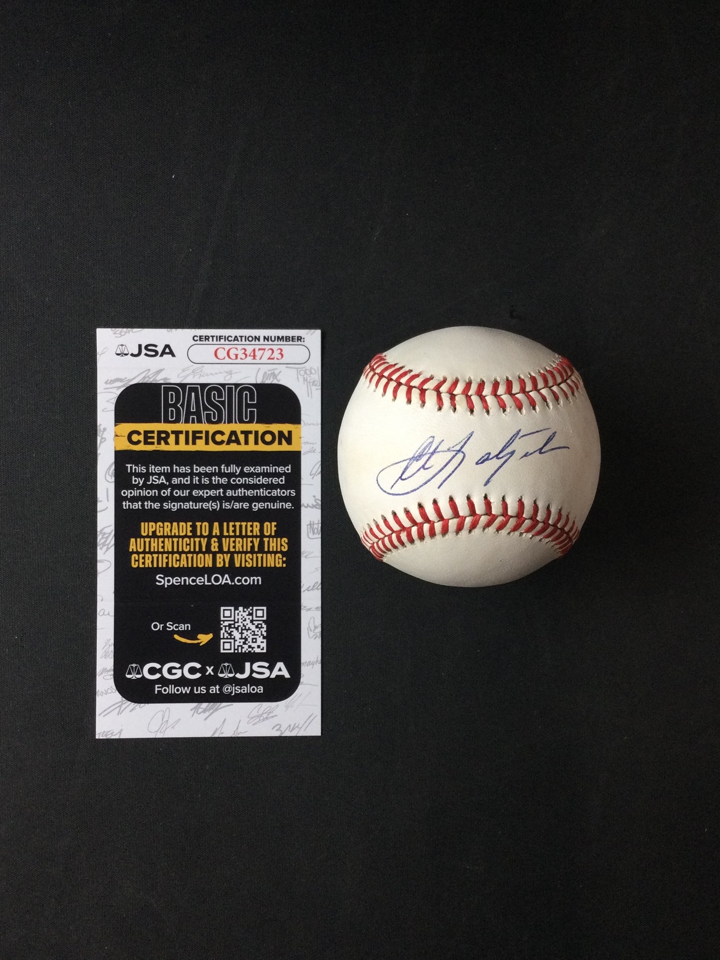 Carl Yastrzemski SIGNED Baseball Boston Red Sox HOF JSA Certified HIGH GRADE