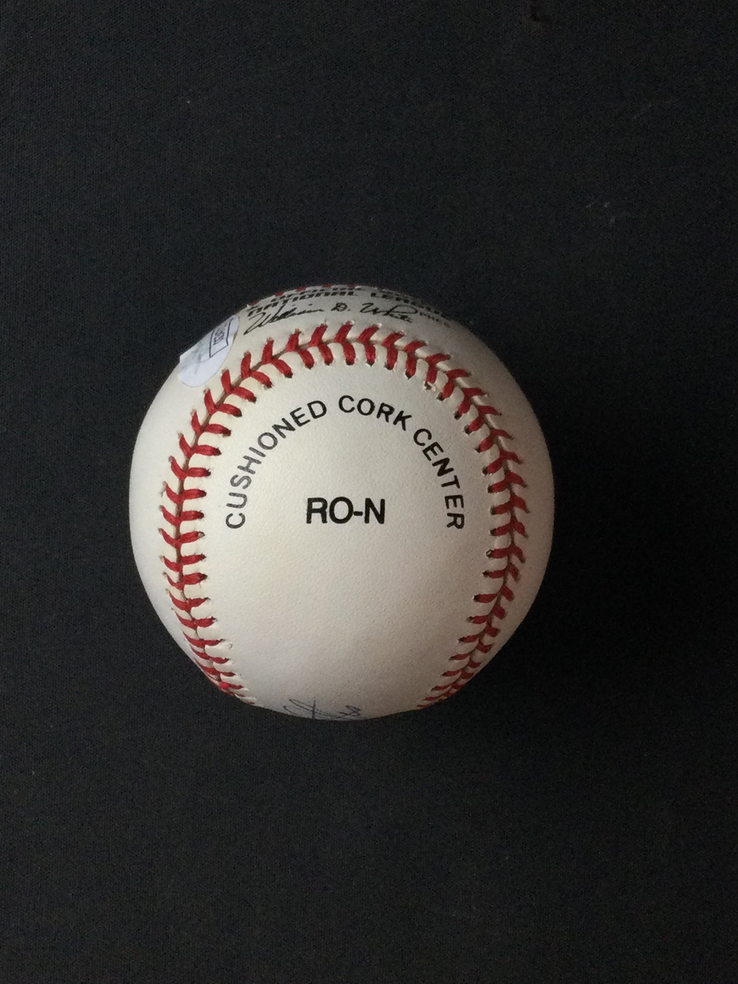 Enos Slaughter SIGNED Baseball St. Louis Cardinals w/Rare "HOF 1985" JSA Certified