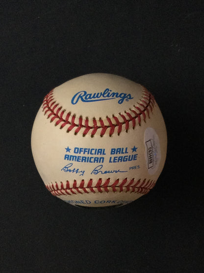 Yogi Berra SIGNED Baseball New York Yankees HOF JSA Certified