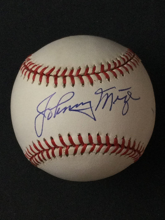 Johnny Mize SIGNED Baseball Cardinals/Yankees HOF JSA Certified