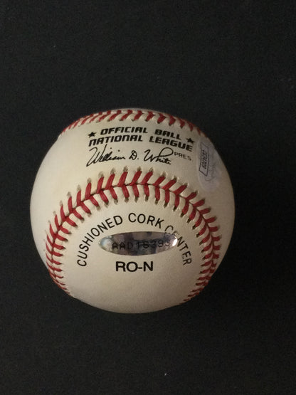 Duke Snider SIGNED Baseball Brooklyn Dodgers HOF JSA Certified