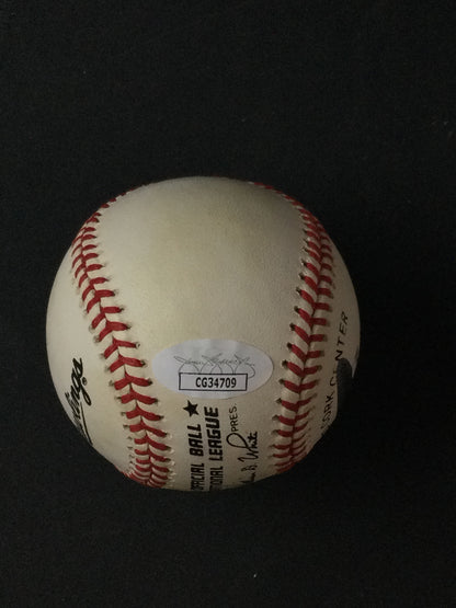 Duke Snider SIGNED Baseball Brooklyn Dodgers HOF JSA Certified