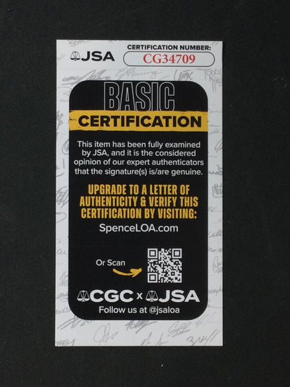 Duke Snider SIGNED Baseball Brooklyn Dodgers HOF JSA Certified