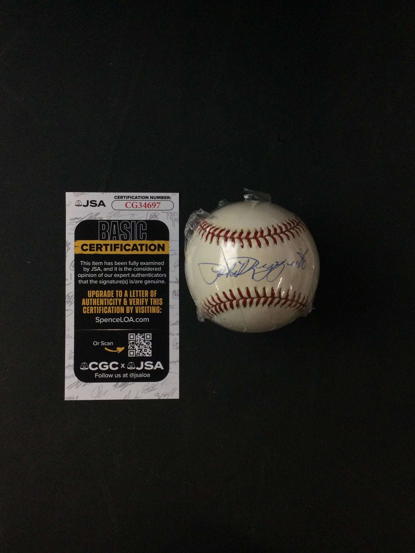 Phil Rizzuto SIGNED Baseball New York Yankees HOF JSA Certified