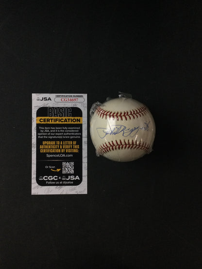 Phil Rizzuto SIGNED Baseball New York Yankees HOF JSA Certified
