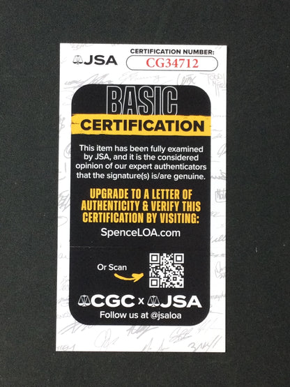 Jim Coates SIGNED Baseball New York Yankees "1956-59-62" JSA Certified