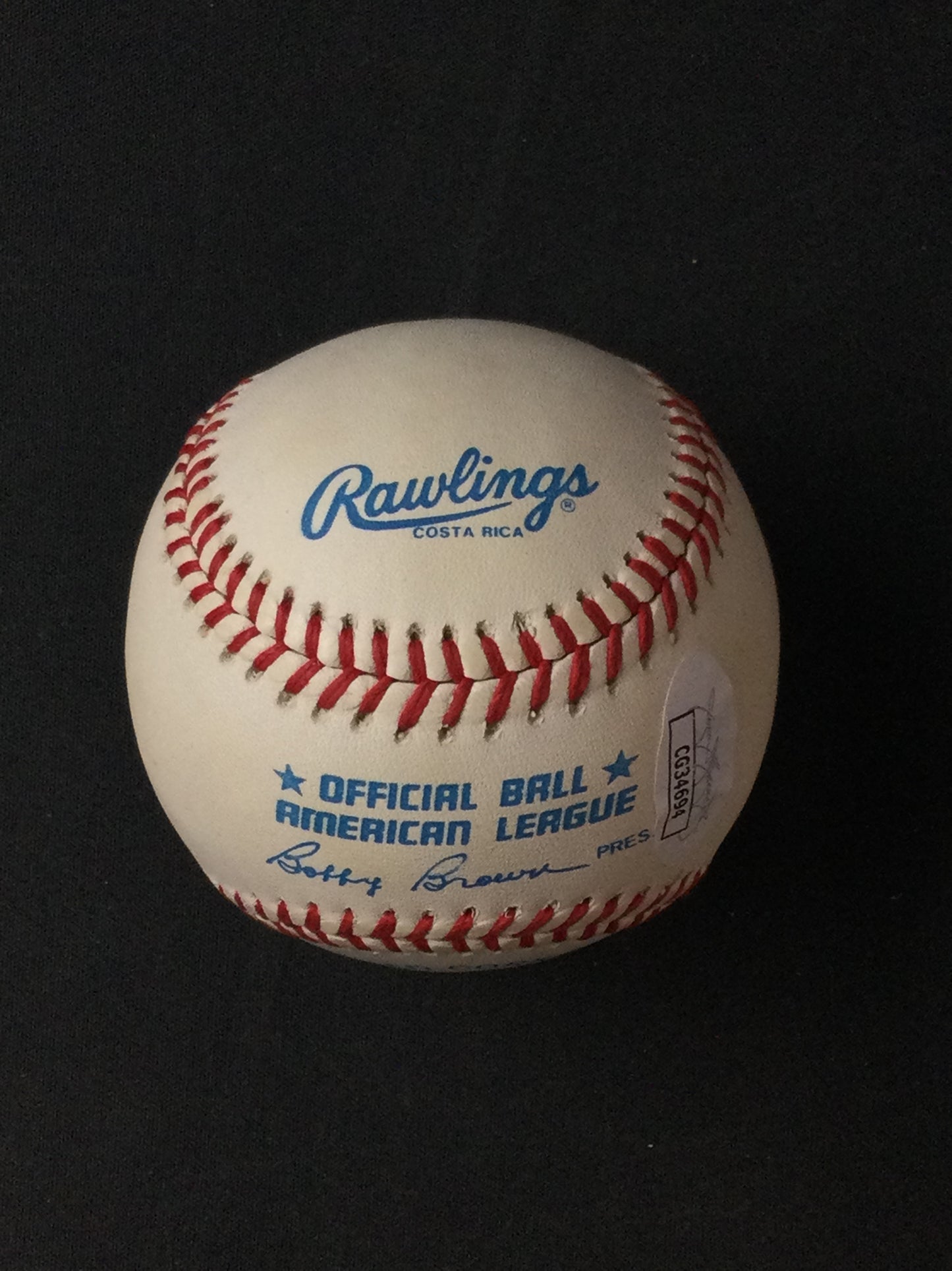 Johnny Sain SIGNED Baseball "48 Champs Braves, 24 Wins" JSA Certified