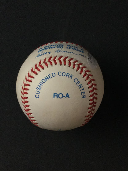 Johnny Sain SIGNED Baseball "48 Champs Braves, 24 Wins" JSA Certified