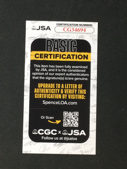 Johnny Sain SIGNED Baseball "48 Champs Braves, 24 Wins" JSA Certified