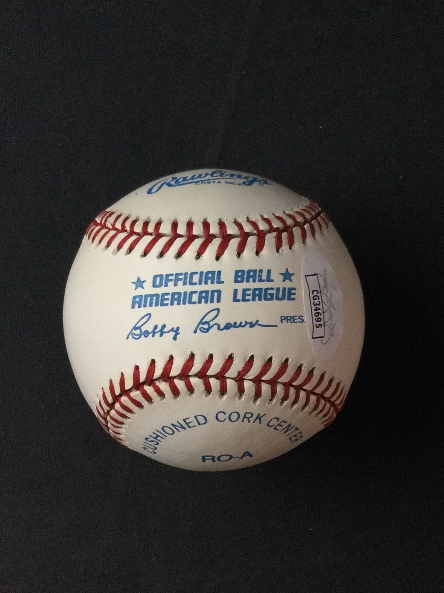 Mel Allen SIGNED Baseball The Voice of the New York Yankees HOF JSA Certified