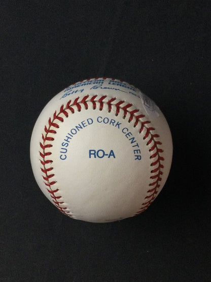 Mel Allen SIGNED Baseball The Voice of the New York Yankees HOF JSA Certified