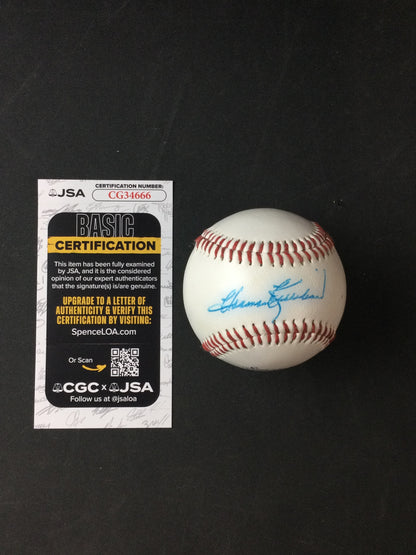 Harmon Killebrew SIGNED Baseball Minnesota Twins/Senators HOF JSA Certified