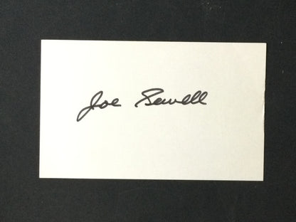 Lot of 8 HOF Signed Baseball Index Cards: Monte Irvin, Bill Terry, Appling, More all Vintage