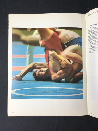 Olympics Wrestling 1976 Program Signed by Dan Gable Excellent