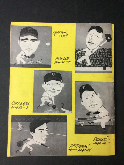 Richie Ashburn Baseball Life Stories 1952 Magazine Philadelphia Phillies HOF