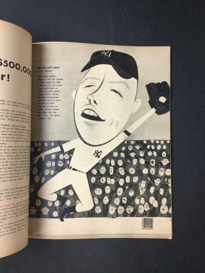 Richie Ashburn Baseball Life Stories 1952 Magazine Philadelphia Phillies HOF