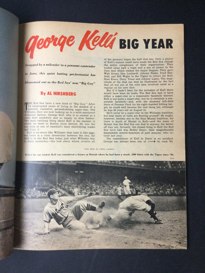 Jackie Robinson 1952 Sport Magazine Brooklyn Dodgers