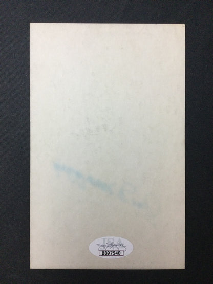 Joe DiMaggio 1973 TCMA All-Time Greats SIGNED Postcard JSA LOA MINT Auto