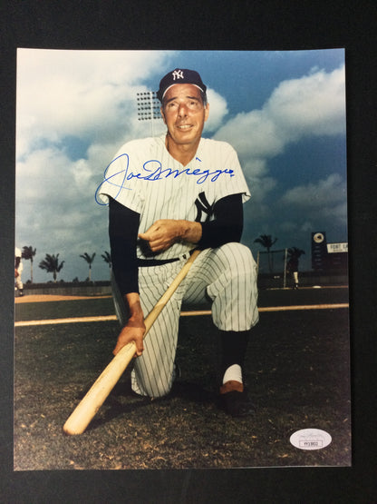 Joe DiMaggio 8x10 Photo Autograph JSA LOA New York Yankees HOF