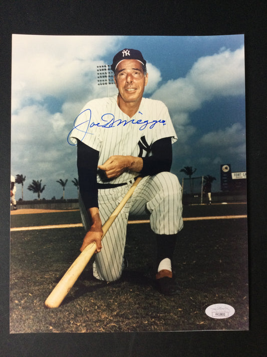 Joe DiMaggio 8x10 Photo Autograph JSA LOA New York Yankees HOF